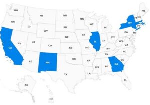 August 2020 Law Alert Map