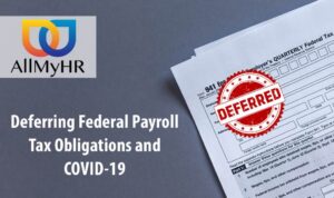 DOL Defer Federal Payroll Taxes due to COVID-19