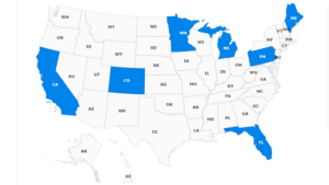 December 2020 Law Alert Map