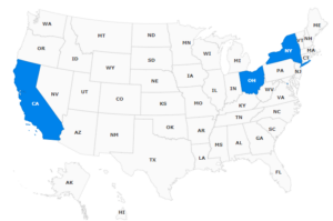 January 2021 Law Alert Map